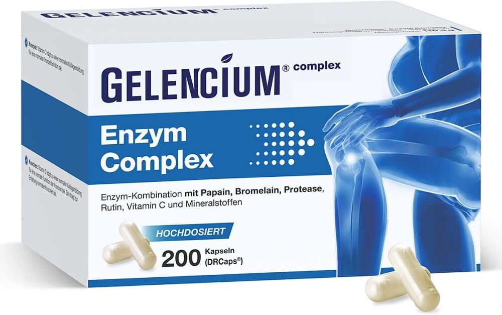 Gelencium® Enzym Complex hochdosiert mit Bromelain