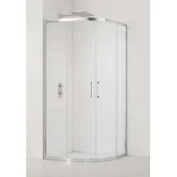 SAT TEX Duschkabine Viertelkreis 100x100 cm SIKOTEXS100CRT
