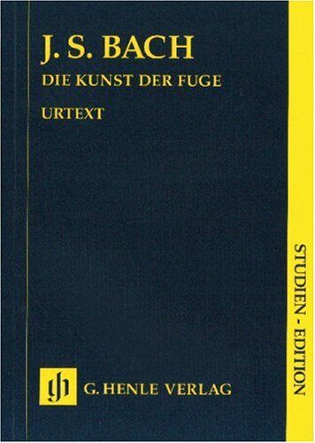 Johann Sebastian Bach - Kunst der Fuge BWV 1080. Studien-Edition - Preis vom 09.10.2026 07:28:09 h
