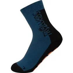 TROLLKIDS Kids Anti Slip Socks, Größe 30 in Blau Blau