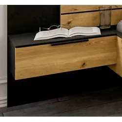 rauch BLACK Nachttisch Ventura 2er Set Dekor Braun Eiche
