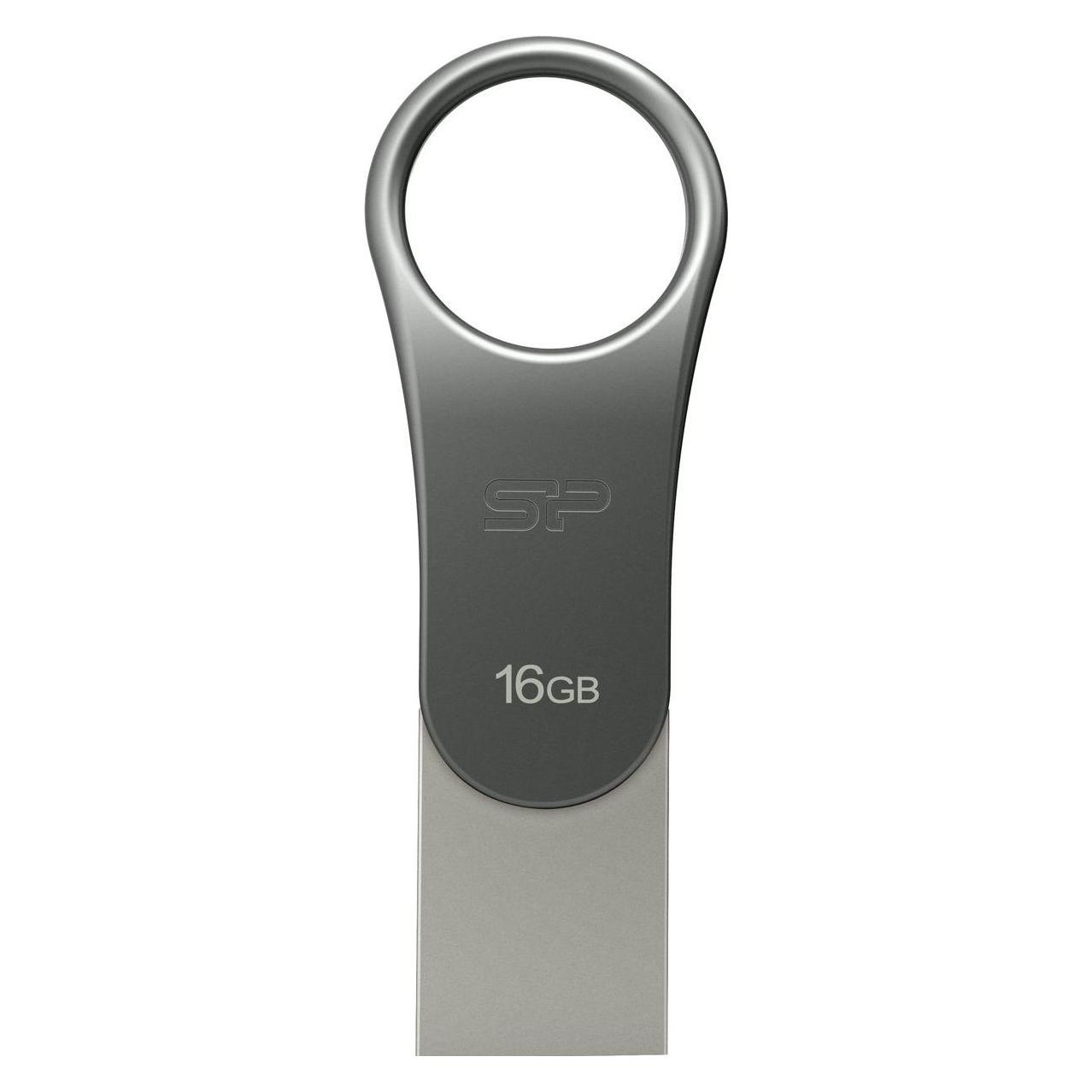 Silicon Power C80 (16 GB, USB-A, USB-C) (SP016GBUC3C80V1S)