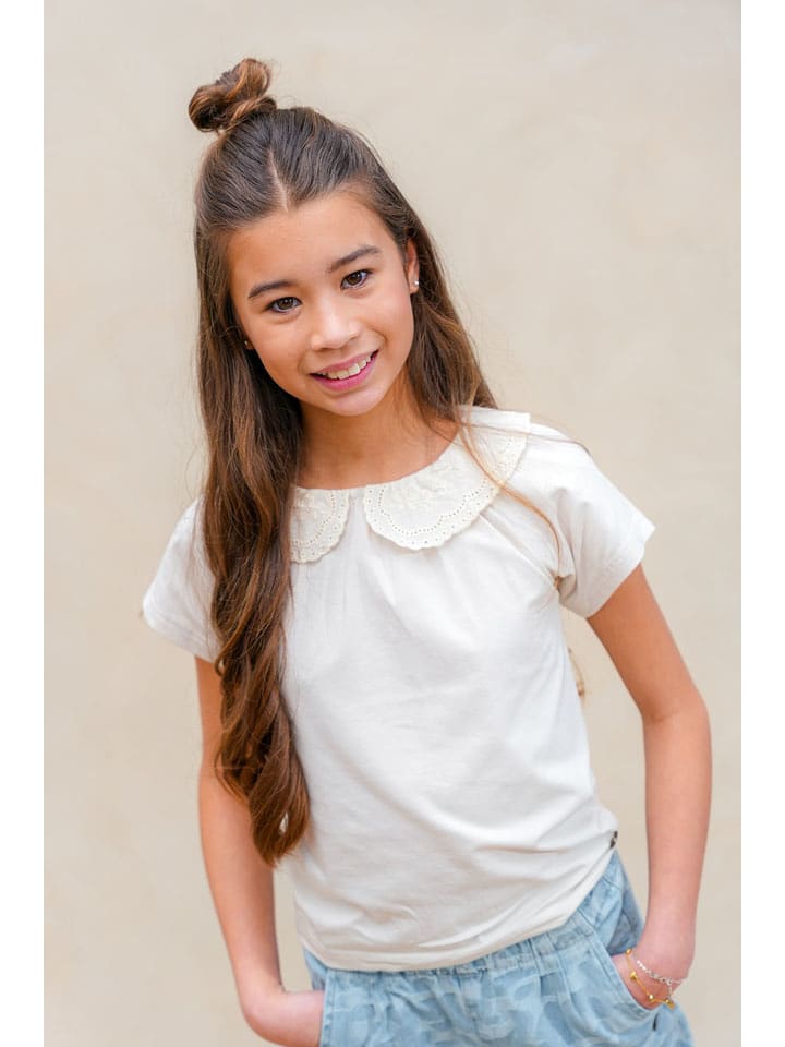 Like Flo Bluse "Elva" in Creme - 122/128