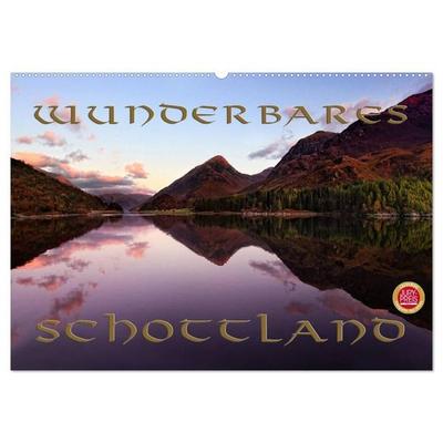 Wunderbares Schottland (Wandkalender 2027 DIN A2 quer), CALVENDO Monatskalender