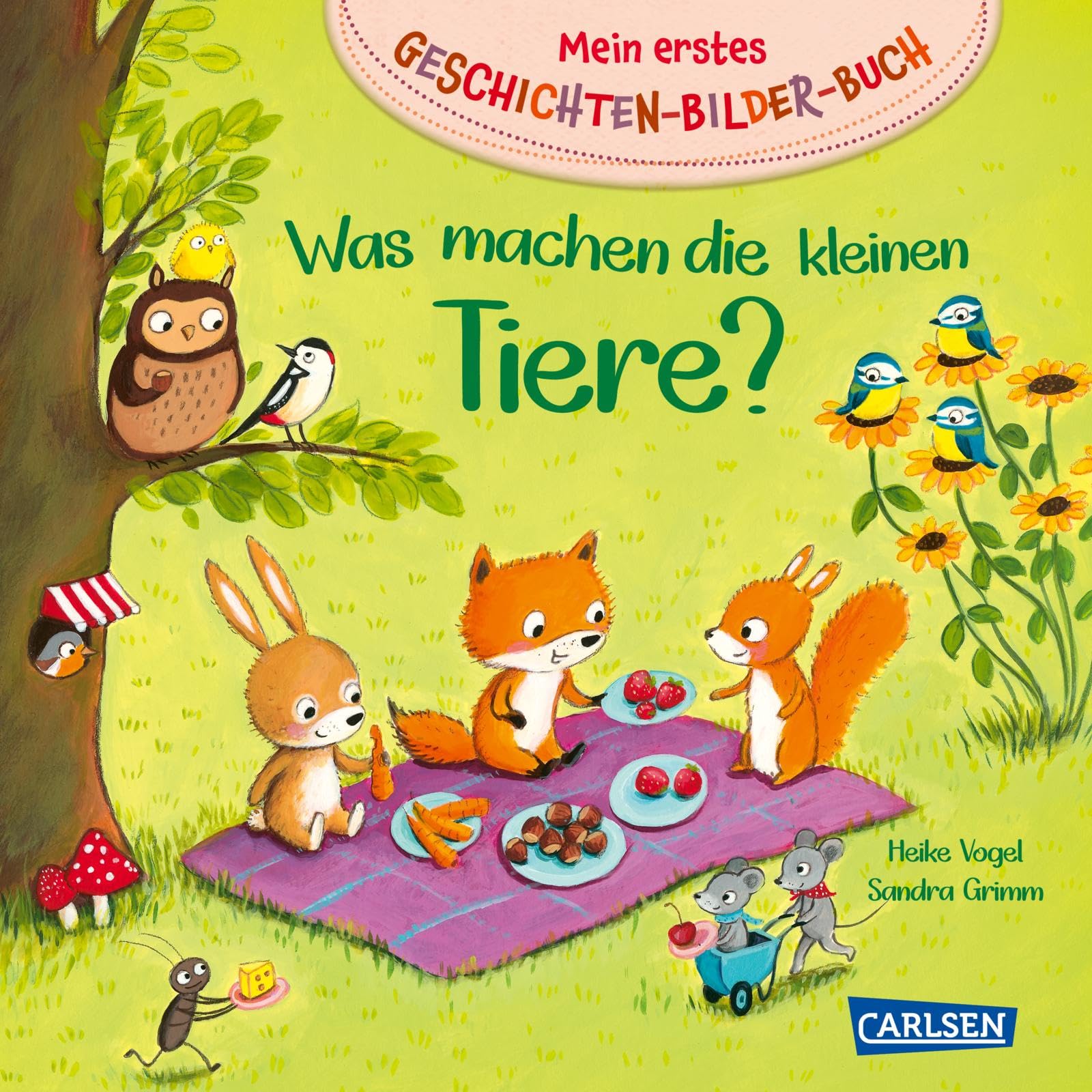 Sandra Grimm - Mein erstes Geschichten-Bilder-Buch: Was machen die kleinen Tiere? - Preis vom 01.10.2026 17:08:56 h