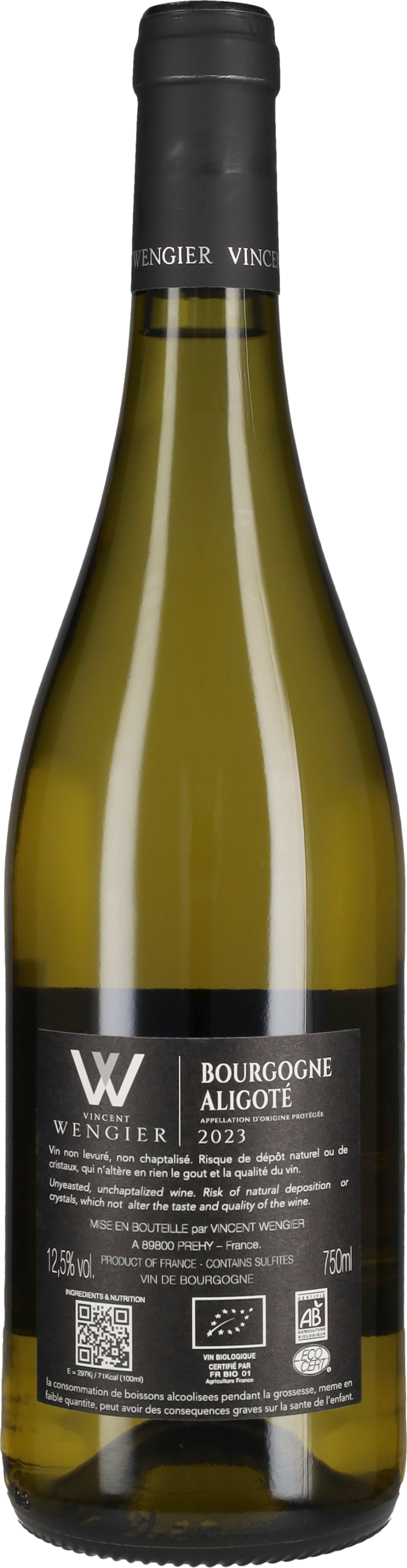 Aligotè Vincent Wengier 2023