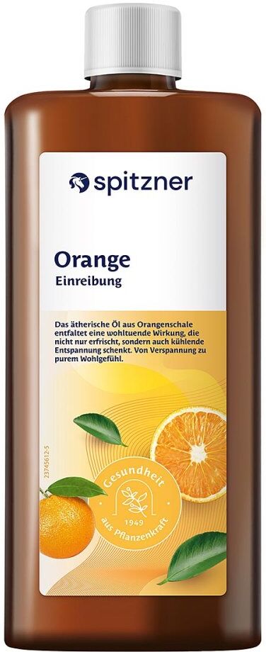 Spitzner Massage Einreibung Orange