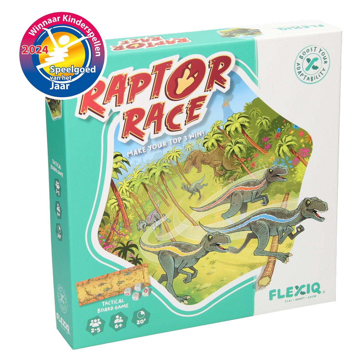 Helvetiq FlexiQ - Raptor Race (Deutsch, Englisch, Französisch, 2 - 5 Spieler) (5430003112434-5430003112434)