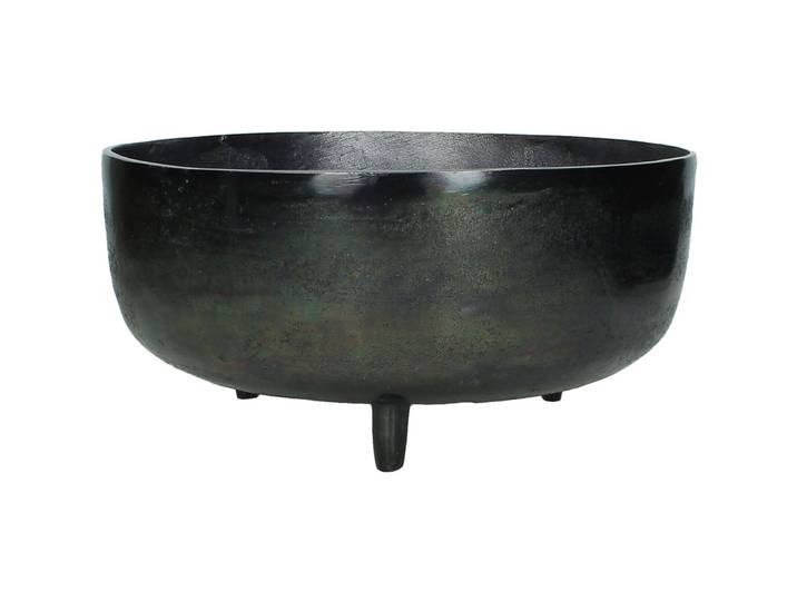 Blumentopf Bloem - Farbe: Schwarz - Material: Aluminium