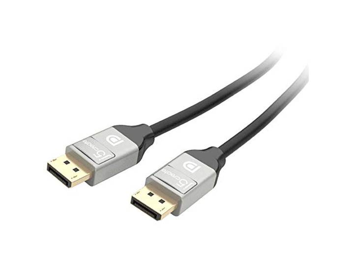 j5 create - DisplayPort-kabel - DisplayPort (M) vergrendeld aan DisplayPort (M) vergrendeld - DisplayPort 1,2-1,8 m - 4K ondersteuning - zwart