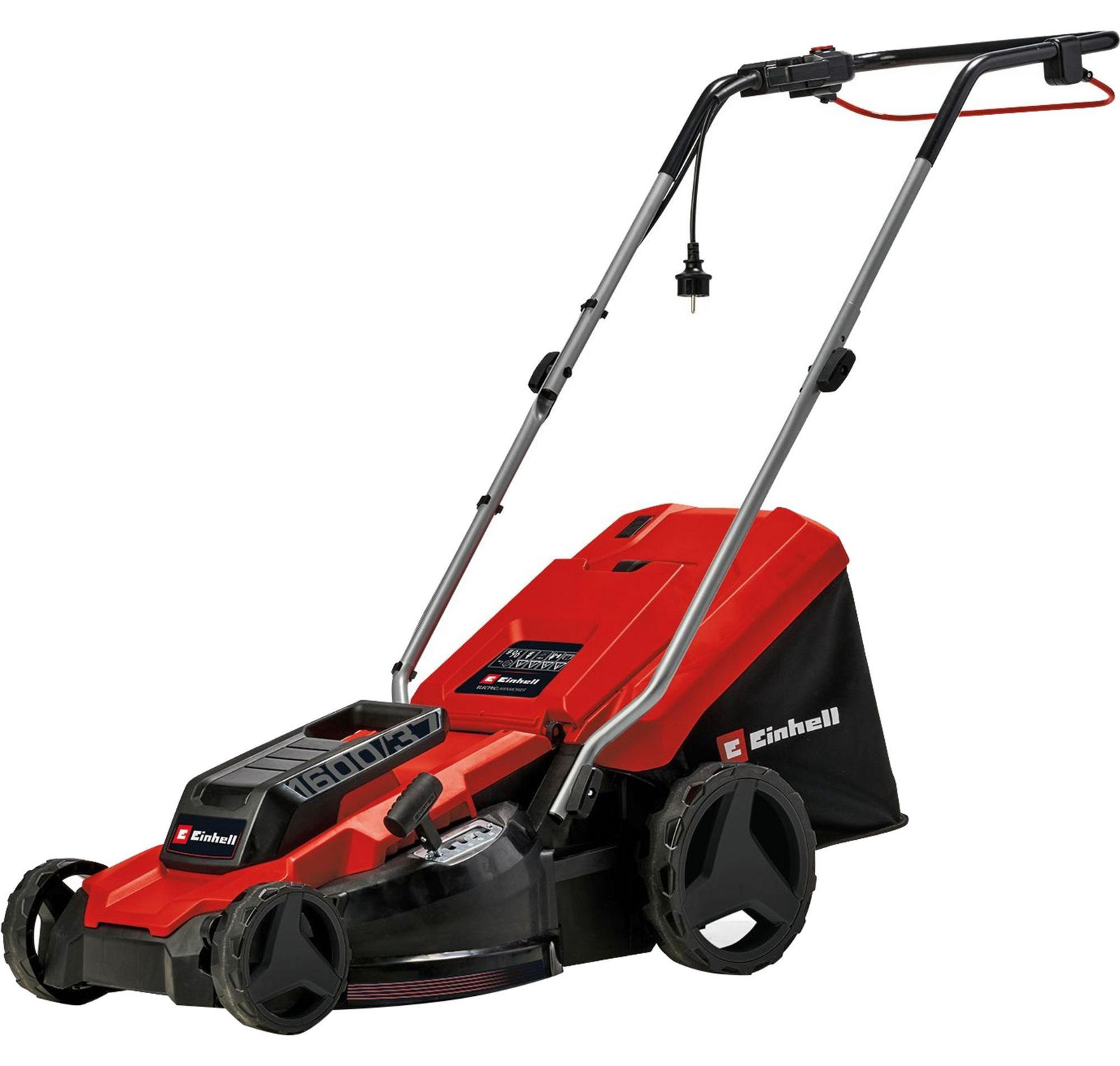 Einhell elektrische grasmaaier GC-EM 1600/37, rood/zwart, 1.600 Watt