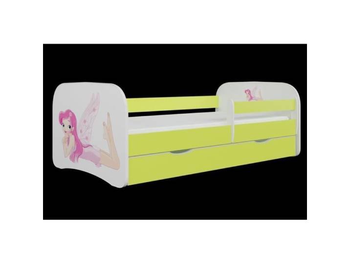 Lit enfant Kocot Kids Babydreams fée verte à ailes 180x80 - sans tiroir ni matelas