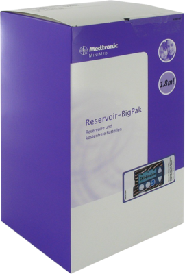 Medtronic GmbH PARADIGM 5 Reservoir Bigpack 1,8 ml inkl.Batter. 50 St 03276607
