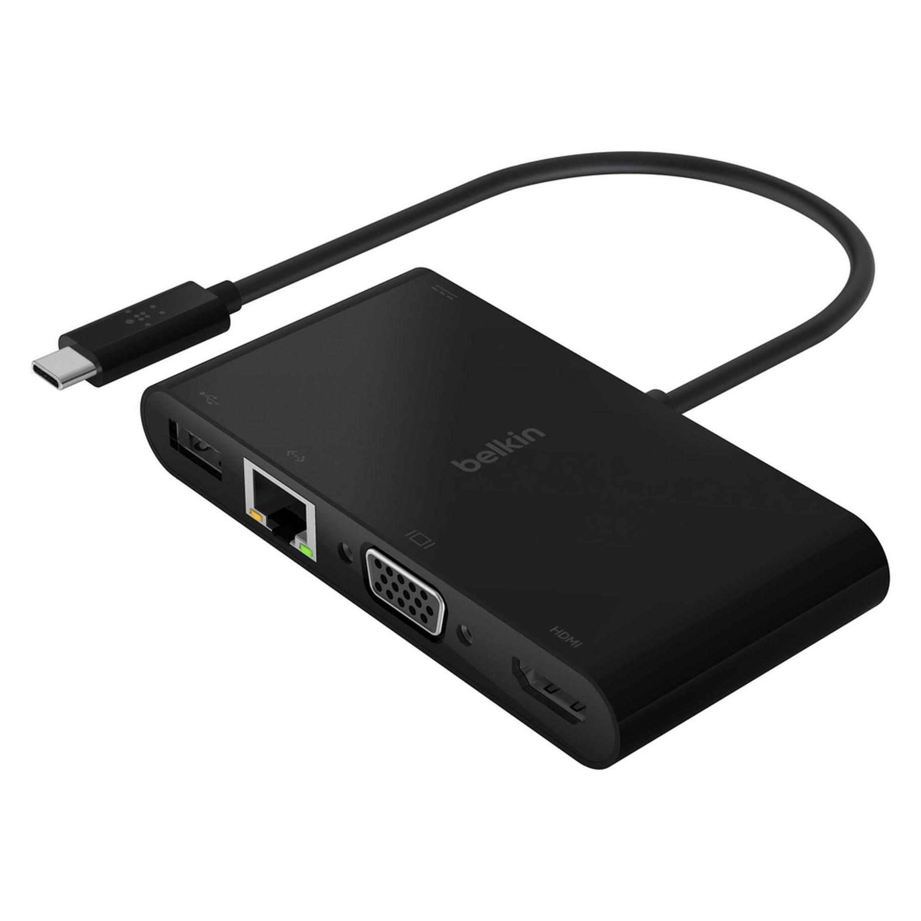 Belkin Multimedia (USB-C, 4 Ports) (AVC004btBK)