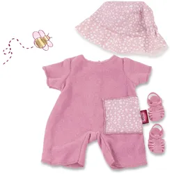 Götz - Puppenmode Babykombi Sommer Gr. S – Leichte Sommerkleidung für Spielpuppen 30–33 cm