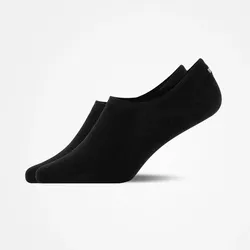 SNOCKS Invisible Socks 2er Set black - 43-46