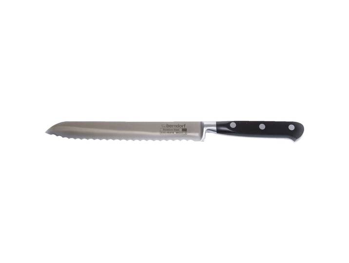 Berndorf Brotmesser Profi Line schwarz/silber Edelstahl - Brotmesser