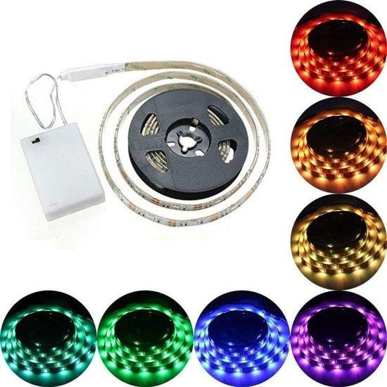 CuZiLe RGB LED strip - Meerkleurige decoratieve verlichting - 50 cm