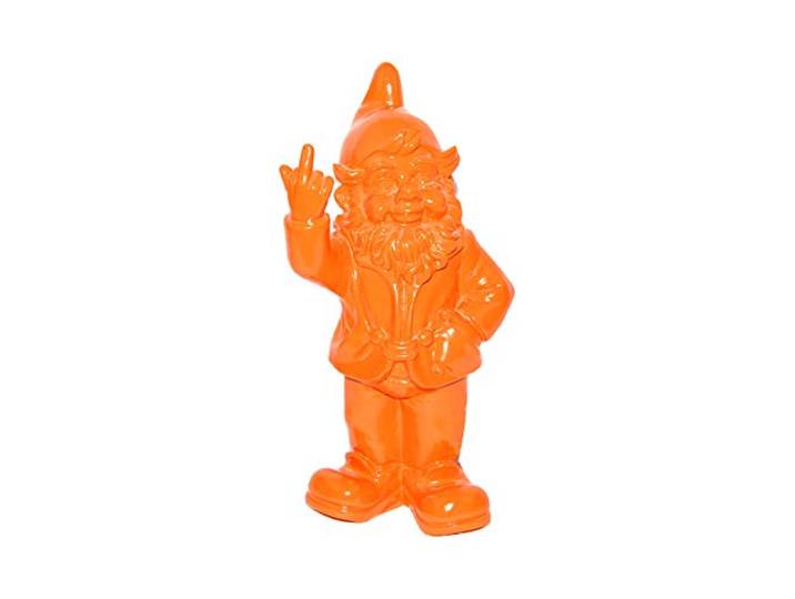 Tuinkabouter middelvinger tuin kabouter 30cm Oranje GerichteKeuze