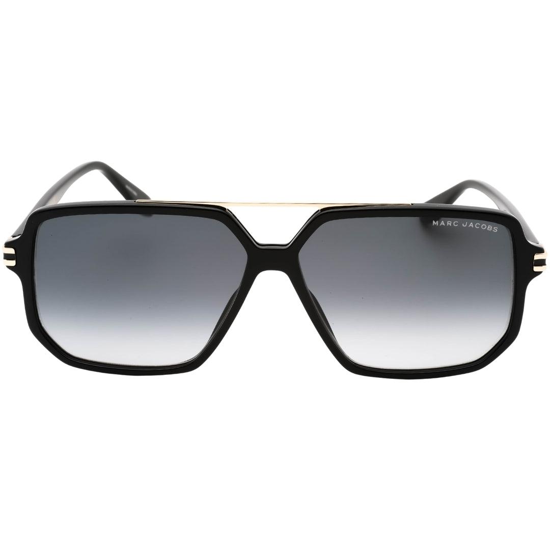 Marc Jacobs donkergrijze SF-lens zwarte zonnebril