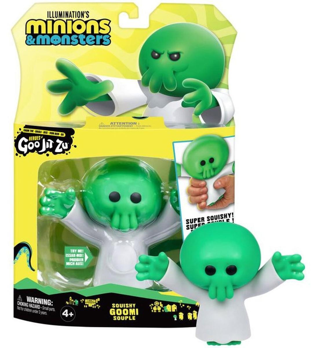 Minions Goomie Goo Jit Zu Super-zacht figuur, Geel, 13 cm