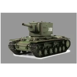 Es-toys RC Panzer "Russicher KV-2" Heng Long 1:16 Mit R&S, Metallgetriebe (Stahl) Und Metallketten -2,4Ghz - (RTR Ready-to-Run)