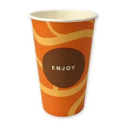 1625x Premium Automatenbecher 300ml Enjoy, Pappbecher