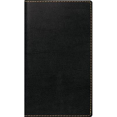 rido/idé 7012144907 Taschenkalender Mod. TM 15 2027 A6, Kunstleder, schwarz