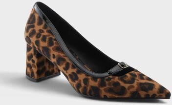 Plus Size Women's Erone Pumps by Roaman's in Brown (Size 39 M)