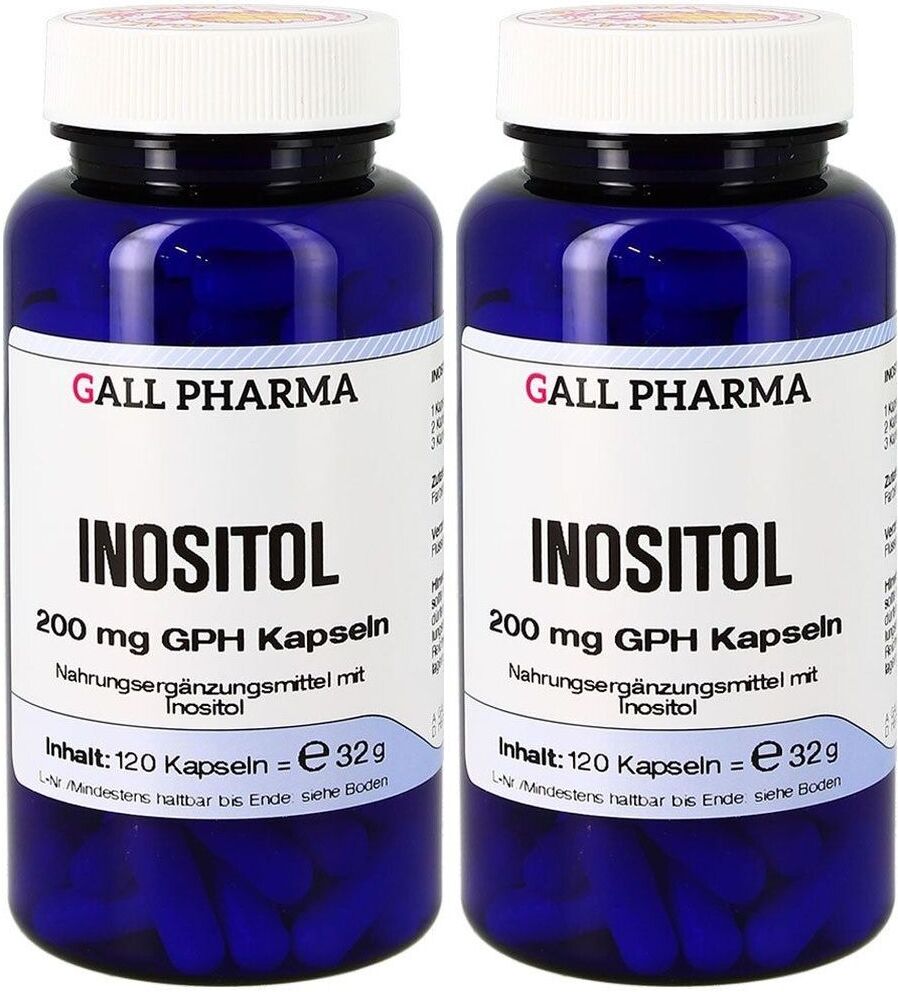 GALL PHARMA Inositol 200 mg GPH Kapseln 2x 2x120 St