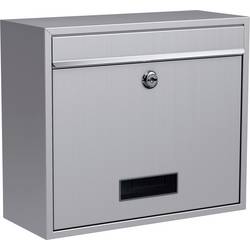 Basi 2170-0408 BK 900 Briefkasten Edelstahl Schlüsselschloss