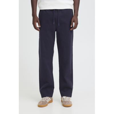 Schlupfhose BLEND "BHMEINO MAXIM RELX EASY PULL", Herren, Gr. M, Länge 34, blau (salute), Web, Obermaterial: 98% Baumwolle, 2% Elasthan, unifarben, relaxed fit lang, Hosen Schlupfhose, Baumwollmischung, relaxed fit