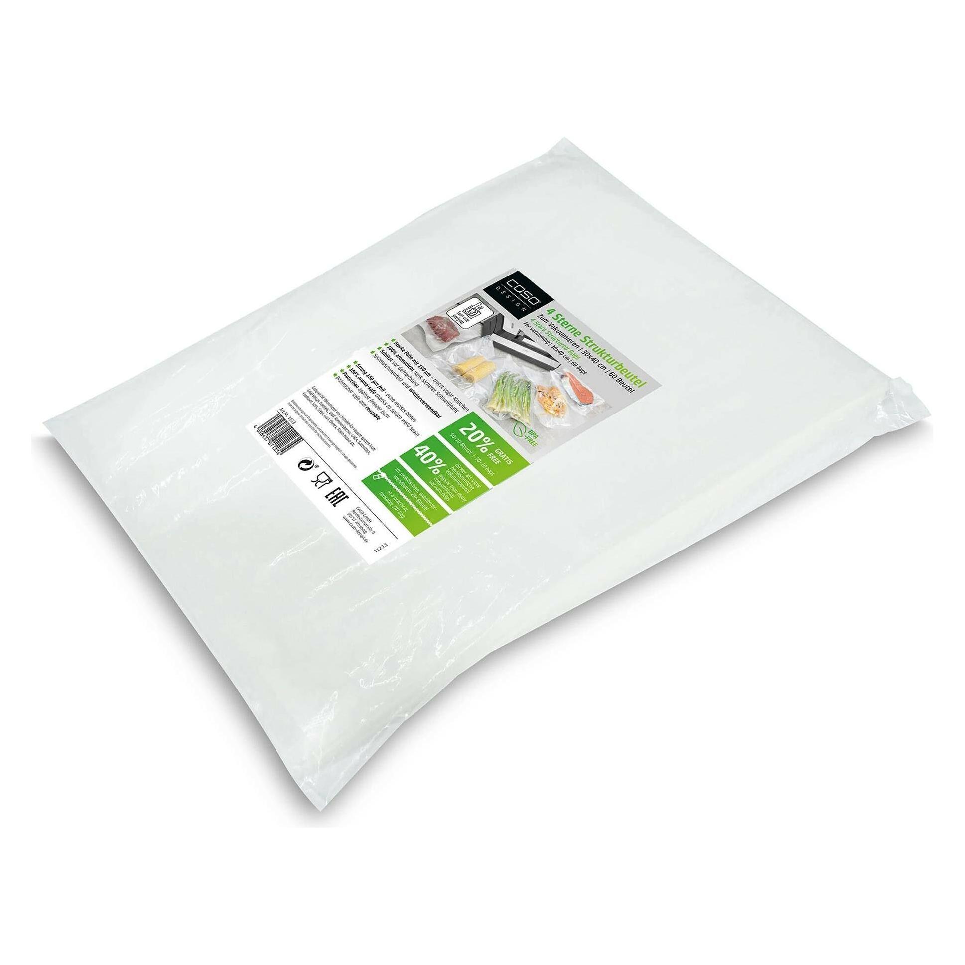 Caso Vakuumierbeutel 4 Sterne 30 x 40 cm, 60 Stück (60x) (731.1123.00)