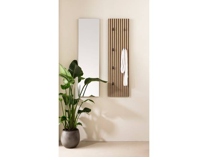 Garderobenpaneel Ryker 30 x 111 x 2cm Braun