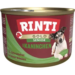 Rinti Gold Senior & Kaninchen 12x185 g