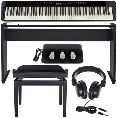 Casio PX-S3100 BK Deluxe Bundle Schwarz