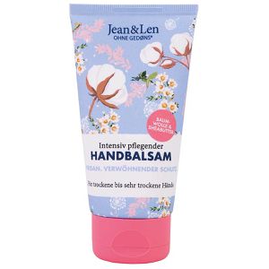 Jean&Len Handcreme Intensiv pflegender Handbalsam, Baumwoll-Extrakt & Sheabutter, für trockene Haut, 75 ml