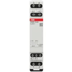 ABB E260C-16-20 Elektronischer Stromstoßschalter 16 A, 2 Schließer, Zentral EIN/AUS 2CCG000974R0001