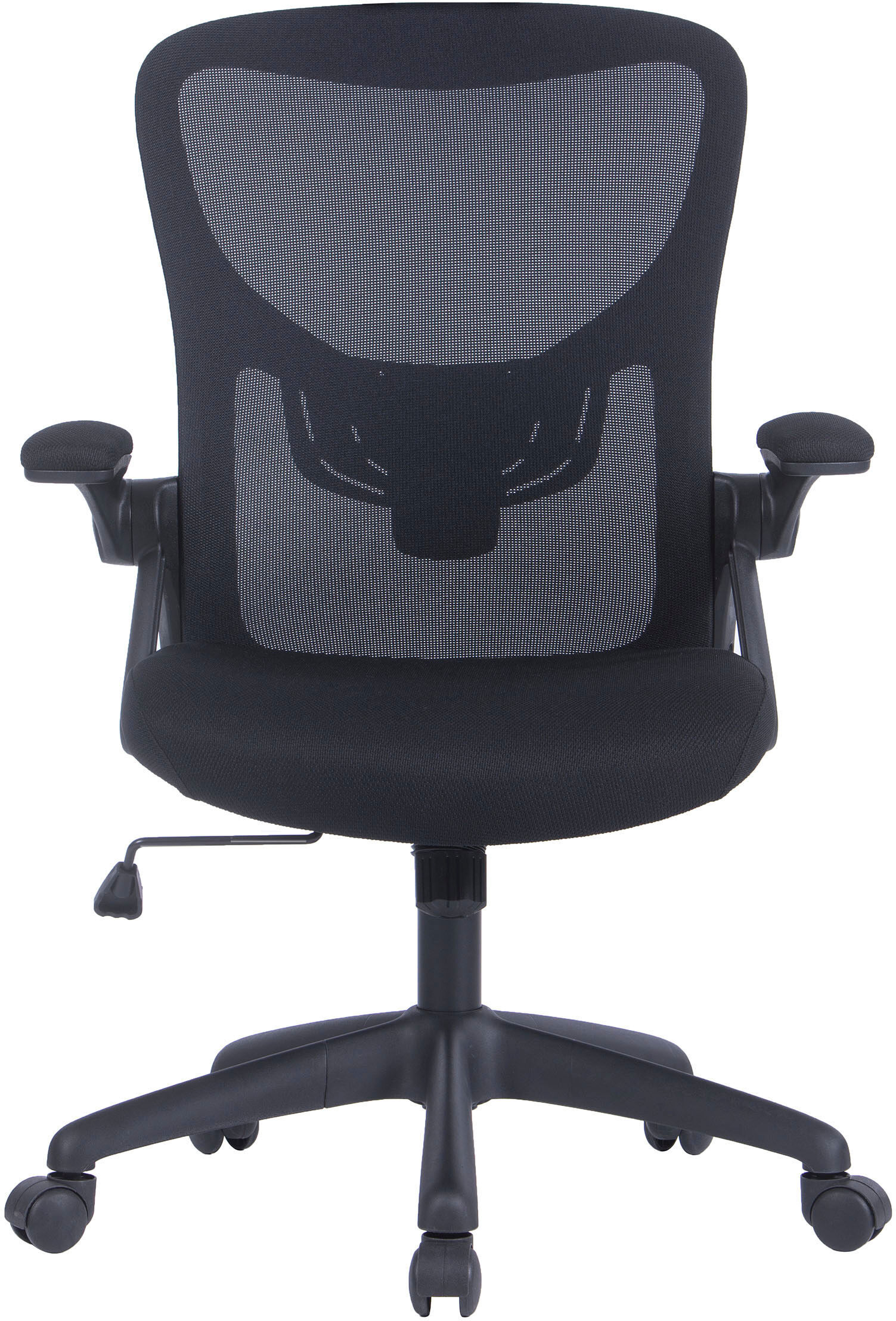 Drehstuhl BYLIVING "Flex", schwarz (schwarz, schwarz, schwarz), B:62cm H:103cm T:58,5cm, Kunststoff, Polyester, Stühle, Drehstuhl, moderner Bürostuhl mit vielen Einstellungsmöglichkeiten schwarz, schwarz, schwarz B/H/T: 62cm x 103cm x 58,5cm, 1 Stk., Netz