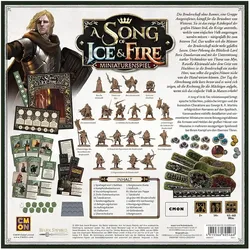 Cmon CMND0311 - A Song of Ice & Fire Bruderschaft ohne Banner Starterset (Deutsch, 2 Spieler)