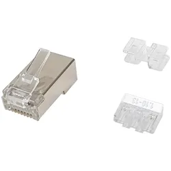 equip Stecker UTP Cat 6A RJ45 geschirmt (Netzwerkkabel Stecker), Zubehör Netzwerk