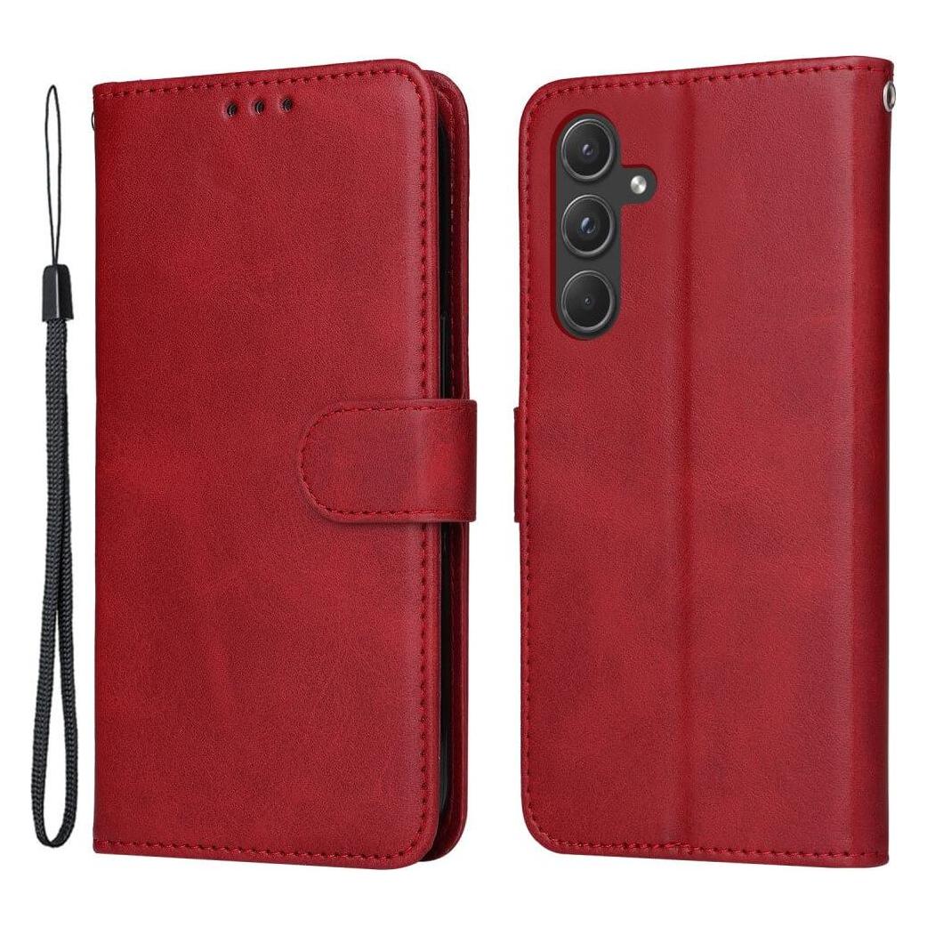 Cover-Discount Galaxy A55 - Premium Handyhülle Etui rot (Samsung Galaxy A55) (660174816C)
