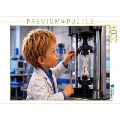 CALVENDO Puzzle Belastungstest | 2000 Teile Lege-Größe 90 × 67 cm Foto-Puzzle für glückliche Stunden
