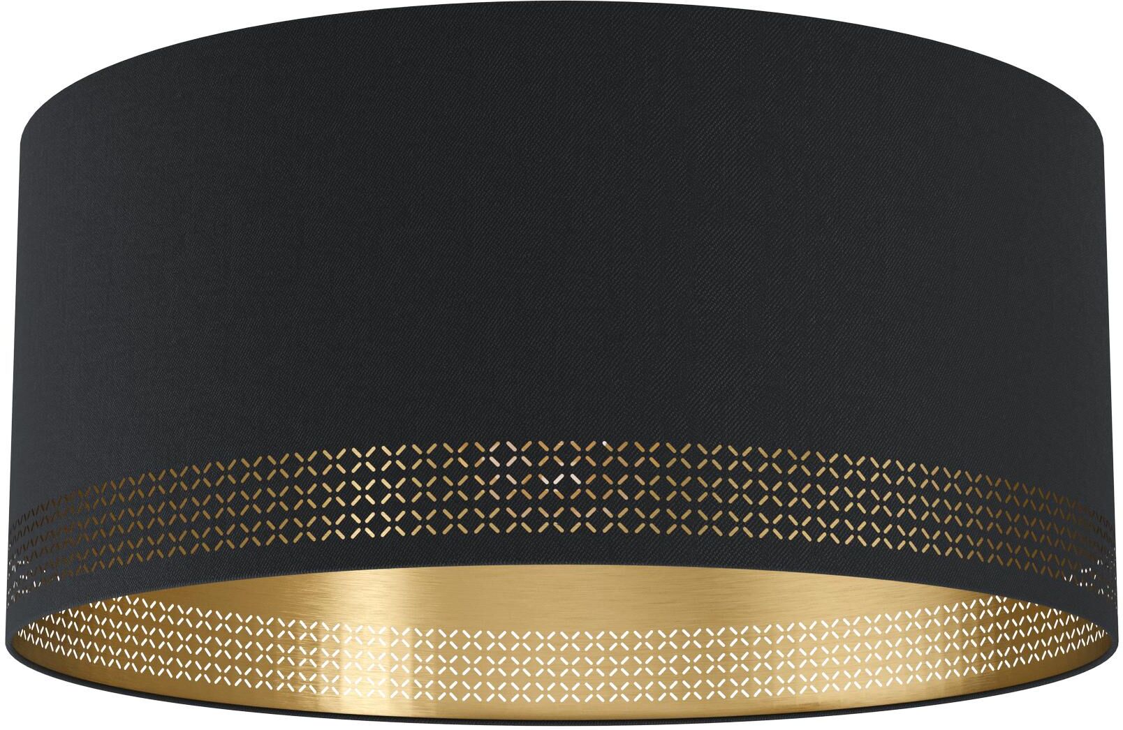 Deckenleuchte EGLO "ESTEPER", gold (goldfarben, schwarz), H:24cm, Leuchten, Deckenleuchte goldfarben, schwarz H: 24cm