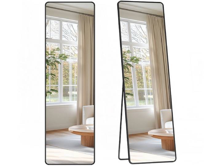 Spiegel rechteck SONGMICS INTEMPORELLE 40x150cm schwarz