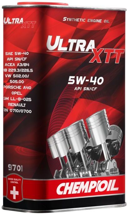 Motoröl CHEMPIOIL Ultra XTT 5W40 1L