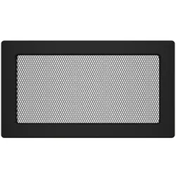 OutInFire Schwarzes Kaminlüftungsgitter - Classic 17x30