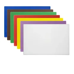 Gastronoble Hygiplas Low Density Schneidebretter - 7 Stück - LDPE - 1 x 45 x 30cm