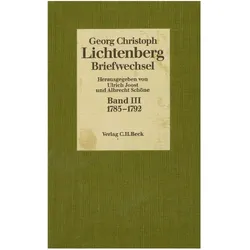 1785-1792, Belletristik von Georg Christoph Lichtenberg