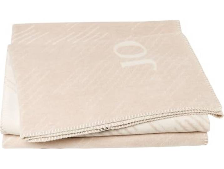 Joop! Wohndecke Select Baumwollmischung Creme Größe 150x200 cm